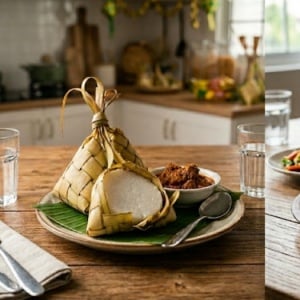 Duel Karbo Lebaran: Ketupat vs Nasi, Siapa yang Paling Bikin Gula Darah Meroket?