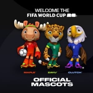 Resmi Diperkenalkan! Inilah Sosok Maple, Zavu, dan Clutch yang Akan Meriahkan Piala Dunia 2026