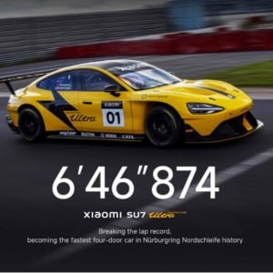 Bukan Sekadar Mobil Listrik: Xiaomi SU7 Ultra Jadi Monster Sirkuit dengan Rekor Gila