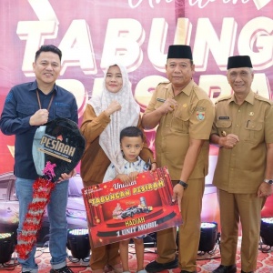 Nasabah Setia Bank Sumsel Babel Lubuklinggau Dapat Kejutan Mobil Toyota Rush