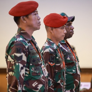 Sidang Perdana 3 TNI Pembunuh Kacab Bank Ilham Pradipta