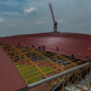 Habiskan Dana Rp40 Miliar, Stadion Wibawa Mukti Direnovasi