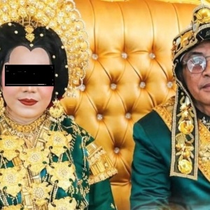 Beda Usia 53 Tahun, Pernikahan Haji Buhari Dengan Anak 18 Tahun Disorot Publik