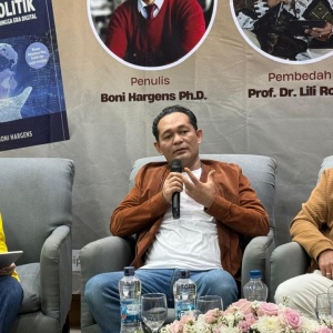Boni Hargens Launching Buku Ilmu Politik, Singgung Soal Pernyataan Saiful Mujani, Termasuk Makar?