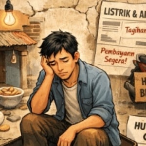 Gajian Cuma Numpang Lewat: Kenyataan Pahit Generasi Sandwich yang Dipaksa Cukup