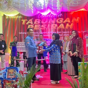 Bank Sumsel Babel Gelar Undian Pesirah 2026, Bidan di Belitang Menang Hadiah Mobil