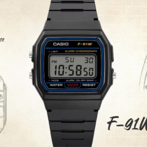 Casio F91W: Jam Ikonik yang Dipakai banyak kalangan dari Obama hingga Osama