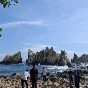 Akses Menuju Surga Gigi Hiu Kini Dipoles Beton, Pemprov Lampung Kucurkan Rp25 Miliar