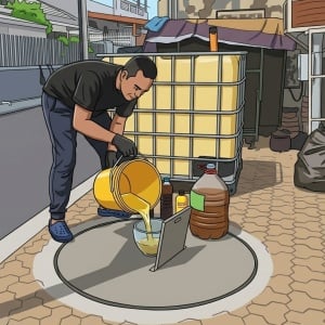 Warga RT 02 Tebet Tak Lagi Buang Sampah Dapur ke TPA: Diubah Jadi Pupuk dalam Sumur Teba