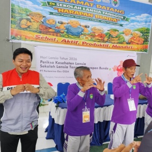 Puluhan Lansia di Prabumulih Dapat Layanan Kesehatan Gratis, Menjaga Tetap Sehat di Usia Senja