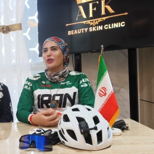 Gowes 8.000 Km dari Iran ke Indonesia, Arezoo Eskandari Bawa Misi Perdamaian dan Bahasa Kebaikan