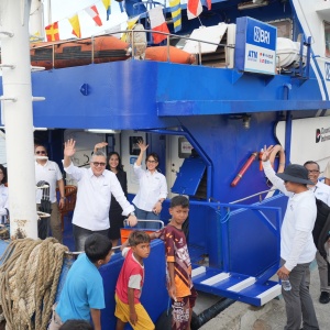 BRI Salurkan KUR Rp2,5 Miliar untuk Masyarakat Pesisir Halmahera Selatan Lewat Teras Kapal