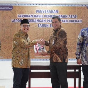 Kabupaten Bogor Kembali Raih Opini WTP BPK, Ketua DPRD Sastra Winara: Ini Bukti Nyata