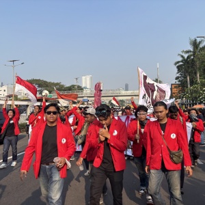 Geruduk DPR, Mahasiswa Desak Evaluasi Program MBG dan Kebijakan Anggaran
