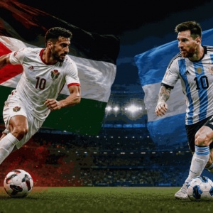 Laga Argentina vs Yordania: Saat Magis Lionel Messi Diuji Tembok Rapat 5 Bek