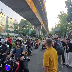 Pembongkaran JPO Tendean Selesai, Jalur Arah Pancoran Mulai Dibuka