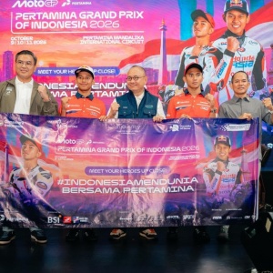 Mario Aji dan Veda Ega Ajak Masyarakat Ramaikan Gelaran MotoGP Mandalika 2026