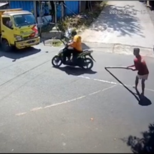 Video Pengejaran Maling LPG 3 Kg di Bantul Viral, Pelaku Lolos Meski Sempat Terjatuh