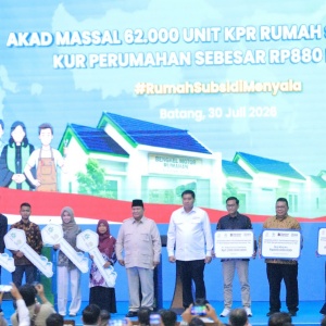 BNI Perkuat Akses Hunian Masyarakat Lewat Akad Massal 62.710 KPR Rumah Subsidi