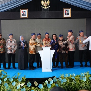 Gubernur Andra Soni Sebut Gedung Baru DPD RI Rp4,1 M Kebutuhan Daerah, Bukan Senator
