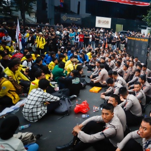 Kata Warga, Pedagang hingga Ojol soal Demo Mahasiswa Digelar di Bundaran HI