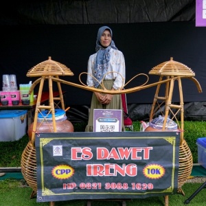 Bukan Cuma Jualan Dawet, Cerita Siti Aminah Bikin Usaha Tradisional Tetap Laris