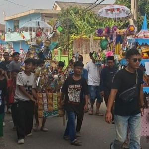Kemeriahan Ngeropok, Saat Berkah Panjang Mulud Melimpah di Lopang Serang