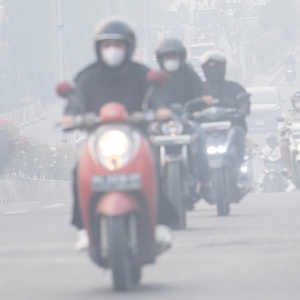 Udara Palembang Hari Ini Berbahaya, PM2.5 Sempat Tembus 681,6 g/m