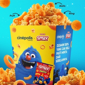 Teman Nonton Bukan Sekadar Popcorn, Ada Camilan Renyah dengan Tiga Bentuk Sekaligus!