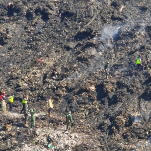 Usai Water Bombing, Respati Ardi Upayakan Modifikasi Cuaca untuk Padamkan Kebakaran TPA Putri Cempo