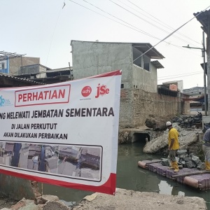 Jembatan Bambu Dibongkar, Warga Tegal Alur Keluhkan Akses ke Pasar dan Sekolah