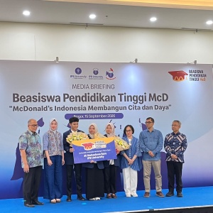 McDonalds Indonesia-YAPI Beri Beasiswa untuk 35 Mahasiswa Baru IPB