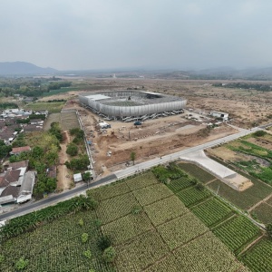 Akses Suporter Terpisah, Pemkab Kediri Bangun Jalan Menuju Stadion GDJ