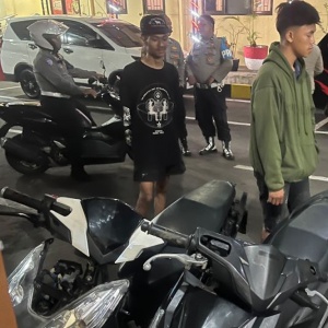 Janjian Balap Liar via WhatsApp, 4 Pemuda Diamankan Polres Cianjur