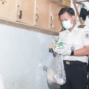 Razia Gabungan Lapas Kelas II A Kediri, Petugas Temukan Barang Berbahaya Ini