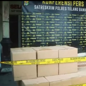 Ngaku Bawa MBG, Dua Pikap di Tulang Bawang Ternyata Selundupkan Rokok Ilegal Senilai Rp1,2 Miliar