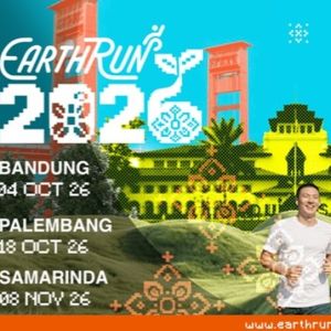 Mandatalam Earth Run 2026 1 BIB 1 Bibit: Hadir di 3 Kota, Satu Langkah untuk Bumi yang Lebih Hijau