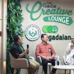 Pegadaian-OJK Sumut Edukasi Mahasiswa soal Investasi Emas dan Bahaya Pinjol Ilegal