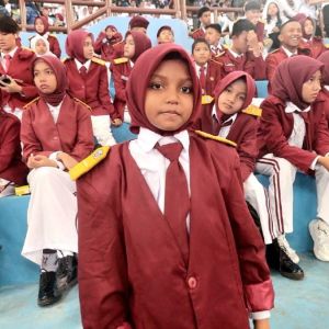 Nyaris Putus Sekolah Karena Ayah Sopir dan Ibu di Malaysia, Senyum Hudiana Merekah di Sekolah Rakyat