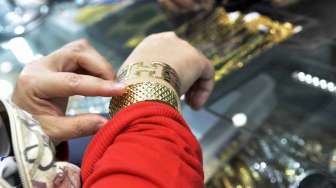 Foto: Harga Jual Emas Naik