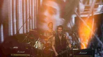 Konser Michael Learns To Rock di Jakarta, Rabu (19/2). [MATAMATA/Bowo Raharjo]
