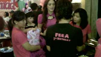 Nuansa Pink Meriahkan Ultah Putri Ahmad Dhani 