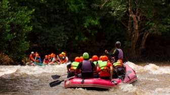 Pencarian Korban Kecelakaan Arung Jeram Dihentikan Sementara