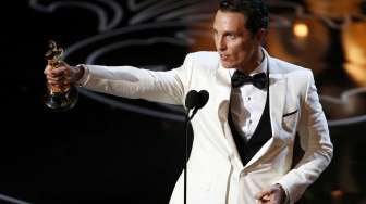 Raih Oscar, McConaughey Ingin Tambah Anak  