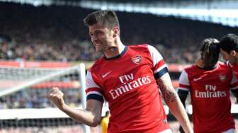 Giroud Bawa Arsenal ke Semifinal Piala FA  