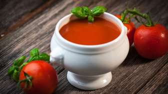 Manfaat Kesehatan Sup Tomat, Salah Satunya Tingkatkan Kesuburan Pria