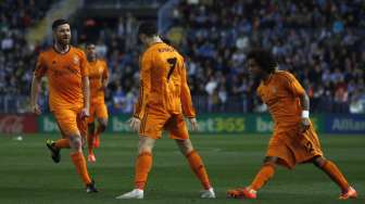 Bekuk Malaga, Real Madrid Kokoh di Puncak Klasemen