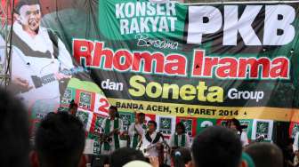 Rhoma Irama Meriahkan Kampanye PKB