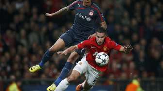 Foto: Manchester United Bantai Olympiakos 3-0