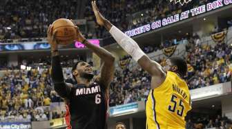 Bak Partai "Playoff", Pacers Kalahkan Heat dalam Laga Seru